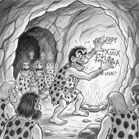 Communication caveman
